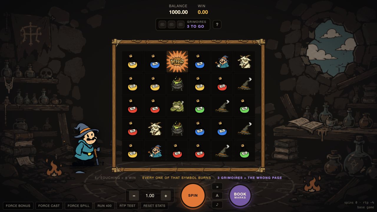 MISCAST playable slot demo